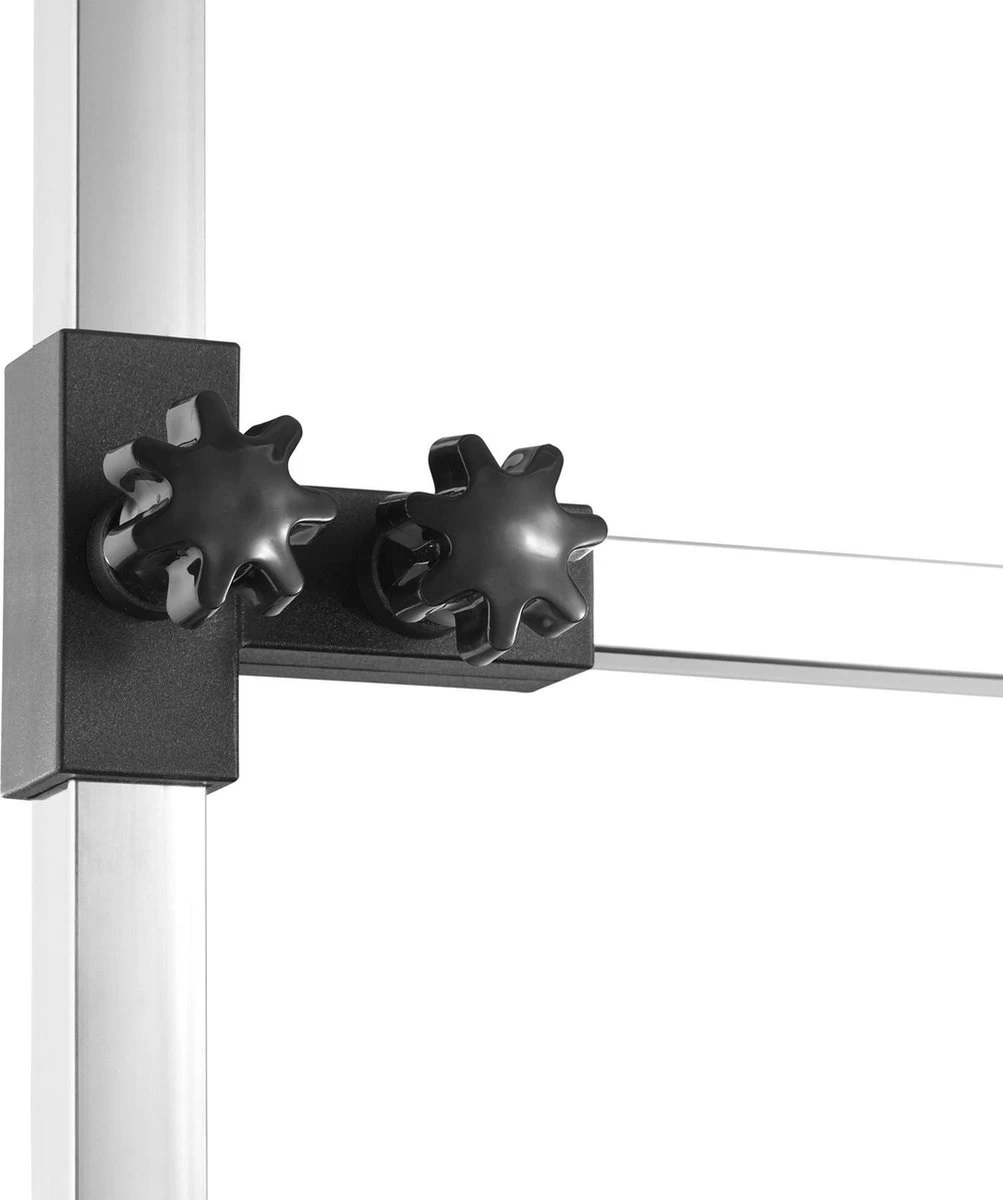 Tectake - Honden Trimtafel Met Twee Lussen - Zwart/zilver- 402893 - Afbeelding 10