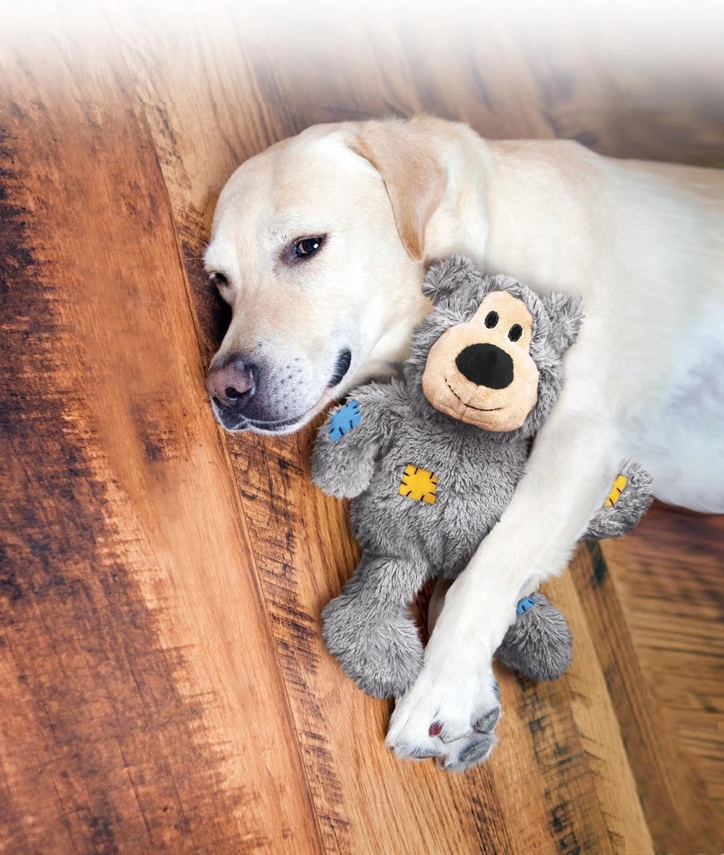 Kong Wild Knots Beer - Hondenspeelgoed - Assorti - M - 25 X 20 X 10 Cm - Afbeelding 6