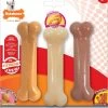 Nylabone - Extreme Triopack Kauwbotten Met Smaken Pindakaas, Kip En Bacon - Small