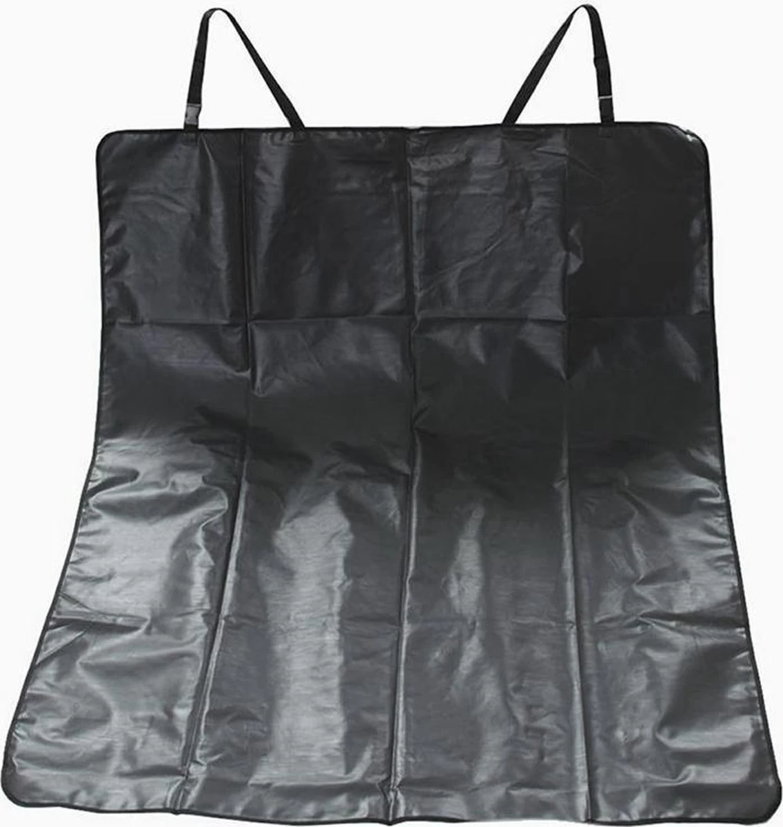 Merkloos Hondendeken / Hondenkleed / Beschermhoes - Voor In De Auto Achterbank Of Kofferbak - 137x147 Cm - Beschermhoes - Waterdicht - Zwart - Afbeelding 3