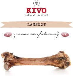 Kivo Petfood Hondenbot Lamsbot 5 Stuks - Graanvrij En Glutenvrij
