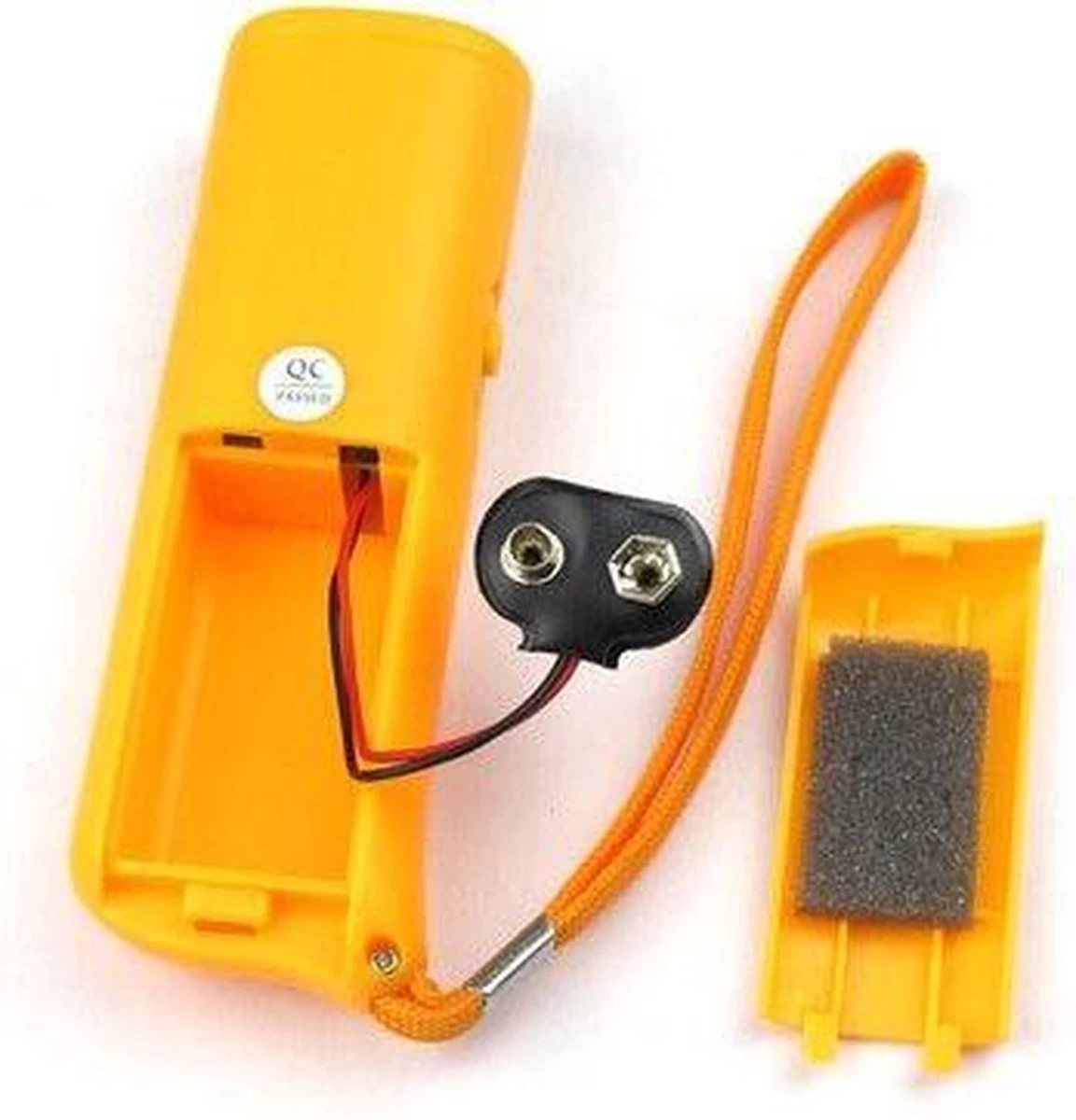 Ultrasone Hondentrainer / Hondenverjager LED Verlichting Geel - Afbeelding 3