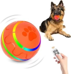 Good Experience Interactieve Hondenbal 3.0 – Honden Speelgoed Intelligentie – Puppy Speelgoed – Hondenspeeltjes – De Enige Die Werkt Met Afstandsbediening – De Veilige Bal Voor Jouw Hond – One Size – Oranje