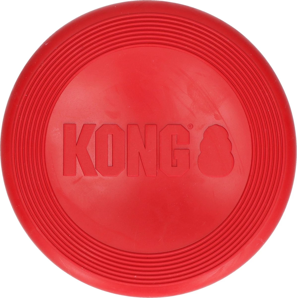 Kong Flyer Frisbee - Hondenspeelgoed - Rood - Ø25 Cm - Afbeelding 3
