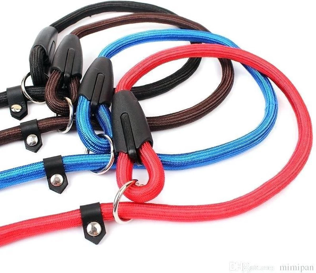 Merkloos Nylon Trainingslijn Voor Honden - Hondenriem - Blauw - Tot 5 Kg - Afbeelding 5