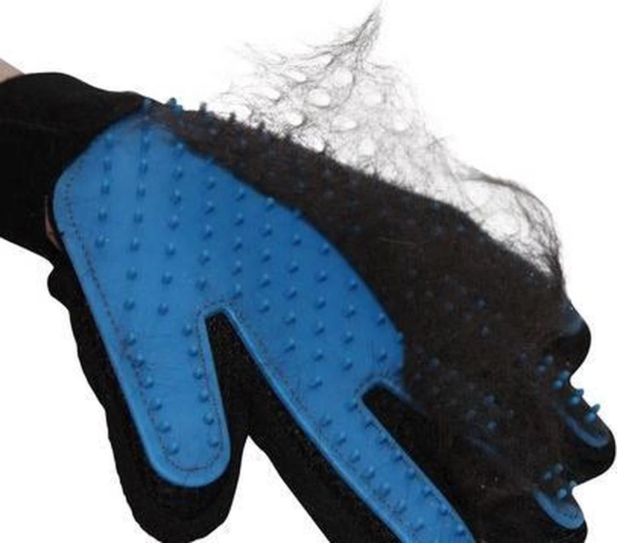 Merkloos Vachtverzorgingshandschoen - Afbeelding 18