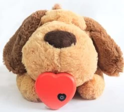 Merkloos Knuffel – Hartslag – Heartbeat - Moederhond – Puppy – Puppie – Hond