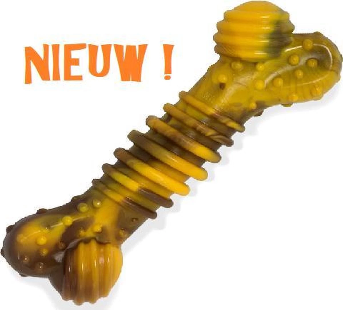 Nylabone Extreme Kauwbot Met Rund- En Kaassmaak - Voor Krachtige Kauwers - In S/M/XL - X-Large - Afbeelding 19