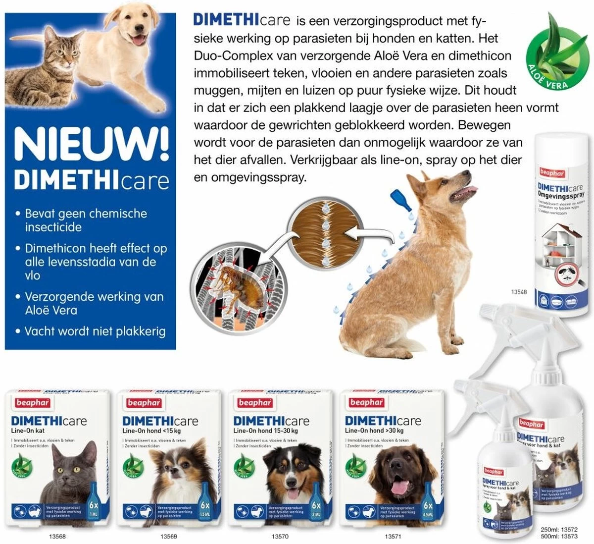 Beaphar Dimethicare Line-on Hond <15 Kg - 6 Pipetten - Afbeelding 8