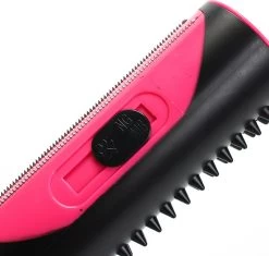 Frenkies HuisdierPlezier Hondenborstel - Borstels - Hondenborstel - Hondenkam - Roze