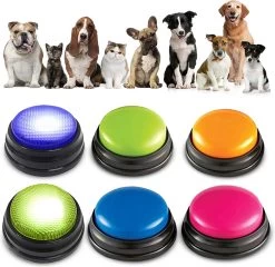 BFreshPets Praatknop Voor Honden - 6 Stuks - Dogbuttons - Hondenspeelgoed - Honden Training - Laat Uw Huisdier Spreken