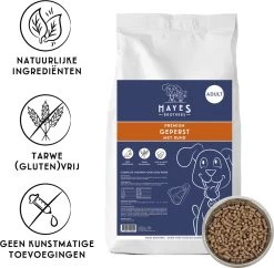 14KG Hayes Brothers Premium Geperst Hondenvoer - Geperste Hondenbrokken Voor Volwassen & Senior Honden