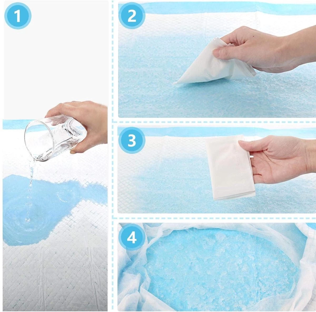 Nobleza 48LXE - Puppy Training Pads - 60 X 90 Cm - Zindelijkheidstraining - 120 Stuks - Afbeelding 3