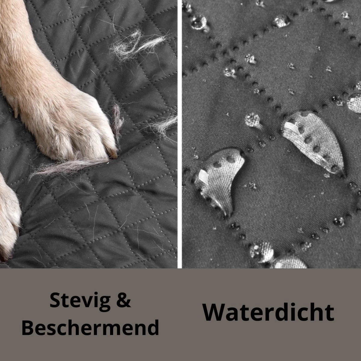 Merkloos Hondendeken Bank - Hondenkleed - Huisdieren Kleed - Hondenmand Bank - Waterdicht - Anti-Slip - Bankbeschermer - Hondenbed - Hondendeken - Uitwasbaar - Afbeelding 2