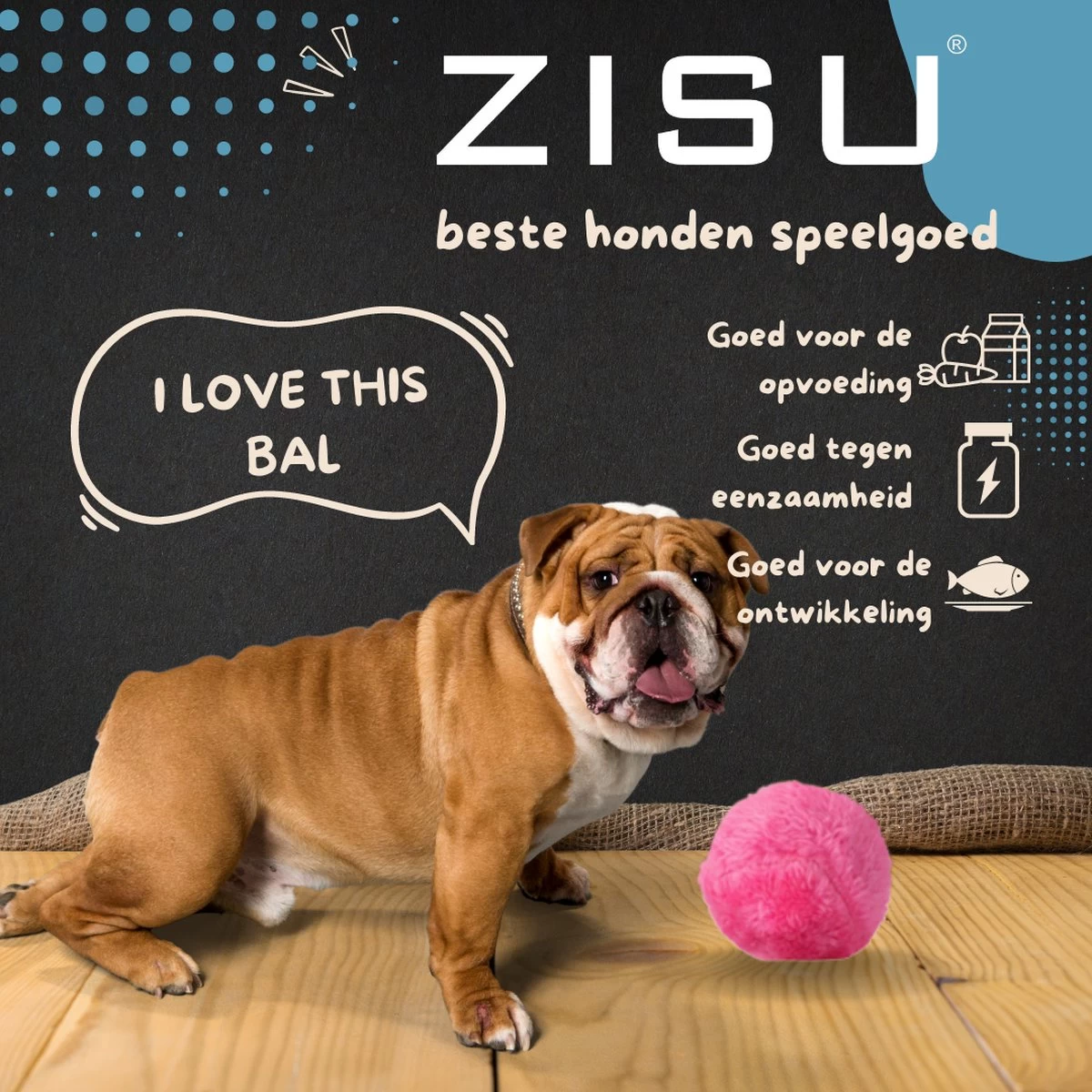 Merkloos Magic Roller Ball – Honden Speelgoed – Kattenspeeltjes - Honden Speeltjes - Kattenspeelgoed - INCLUSIEF BATTERIJ - Afbeelding 4