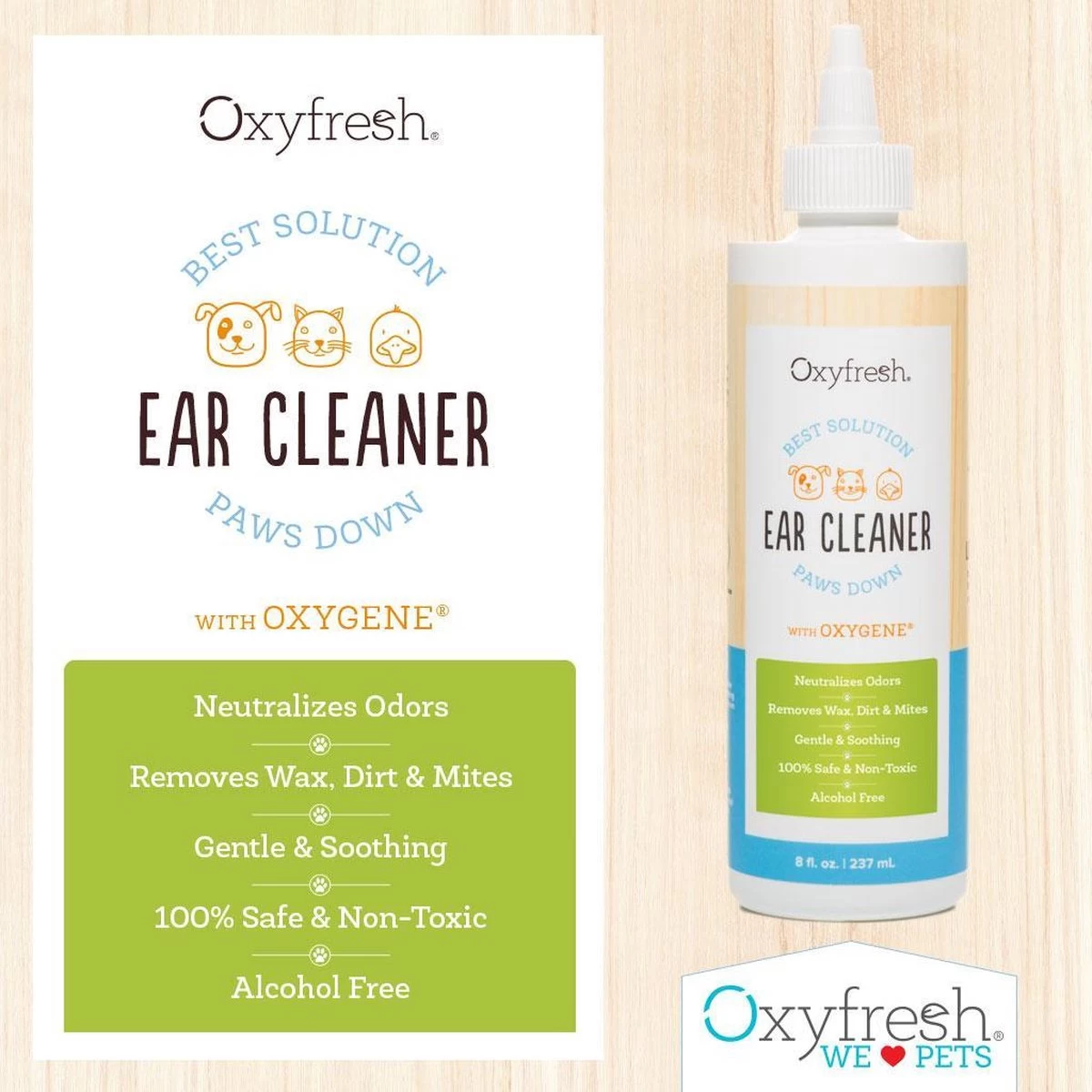 OxyFresh Pets Oorreiniger Honden - Afbeelding 2