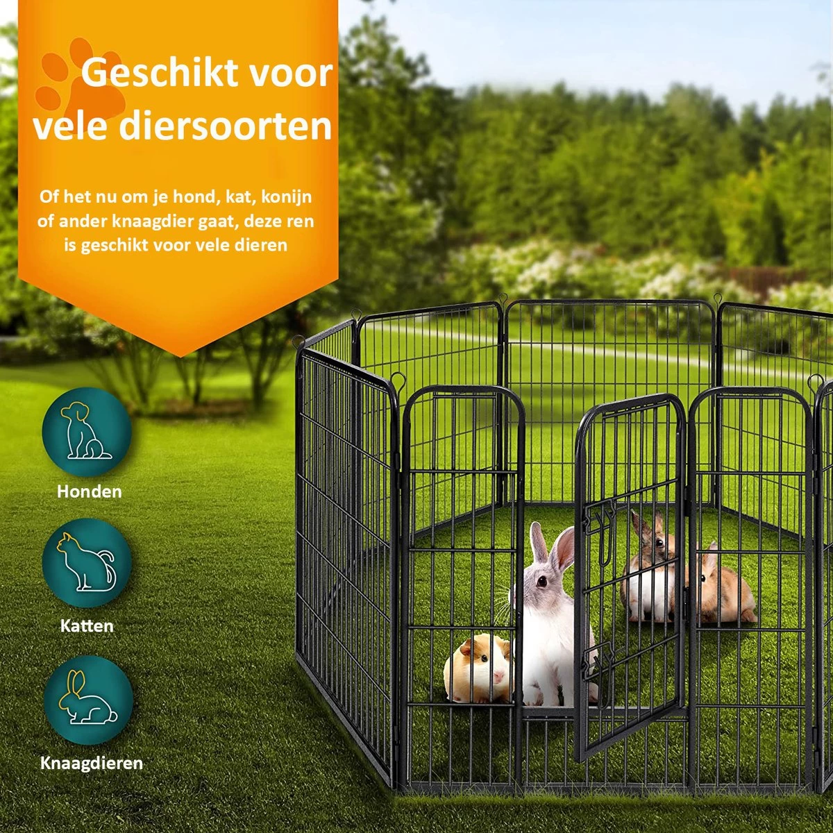 Sens Design Hondenren - Puppyren - Hondenbench - Afbeelding 2