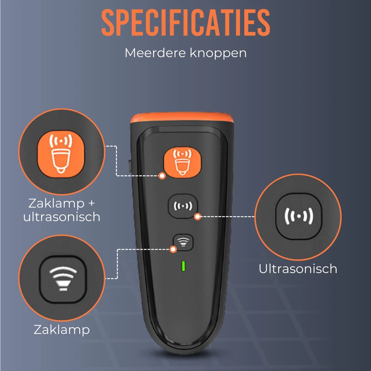 PetsBest AntiBlaf Apparaat - Diervriendelijk & Zonder Schok - Usb Oplaadbaar - Afbeelding 3