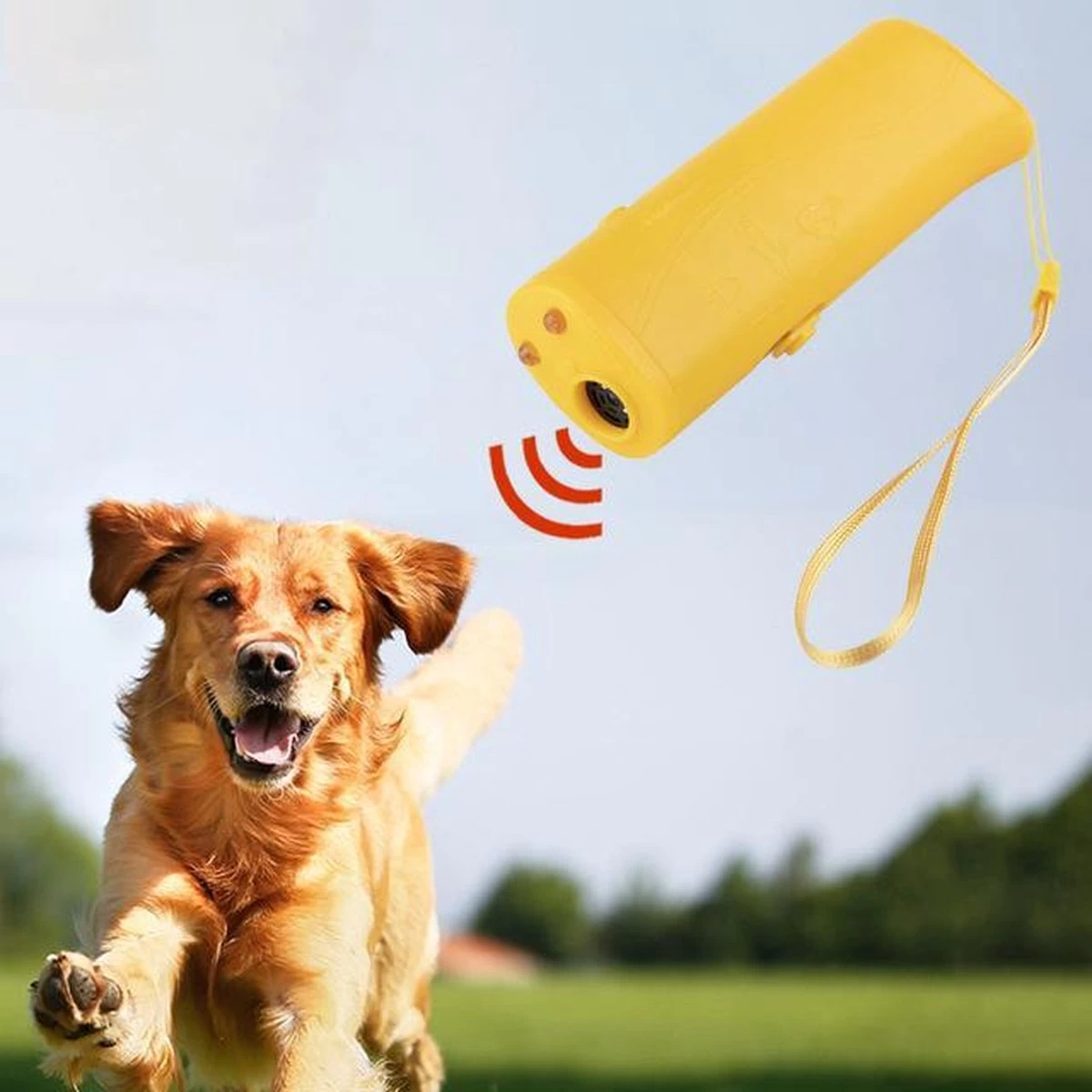 Merkloos Diervriendelijke Ultrasone Anti-Blaf Apparaat - Effectieve Hondentrainer - Anti Blaf Middel - Ultrasone Hondentrainer - Honden Clickertraining - Trainingshulp - Afbeelding 8