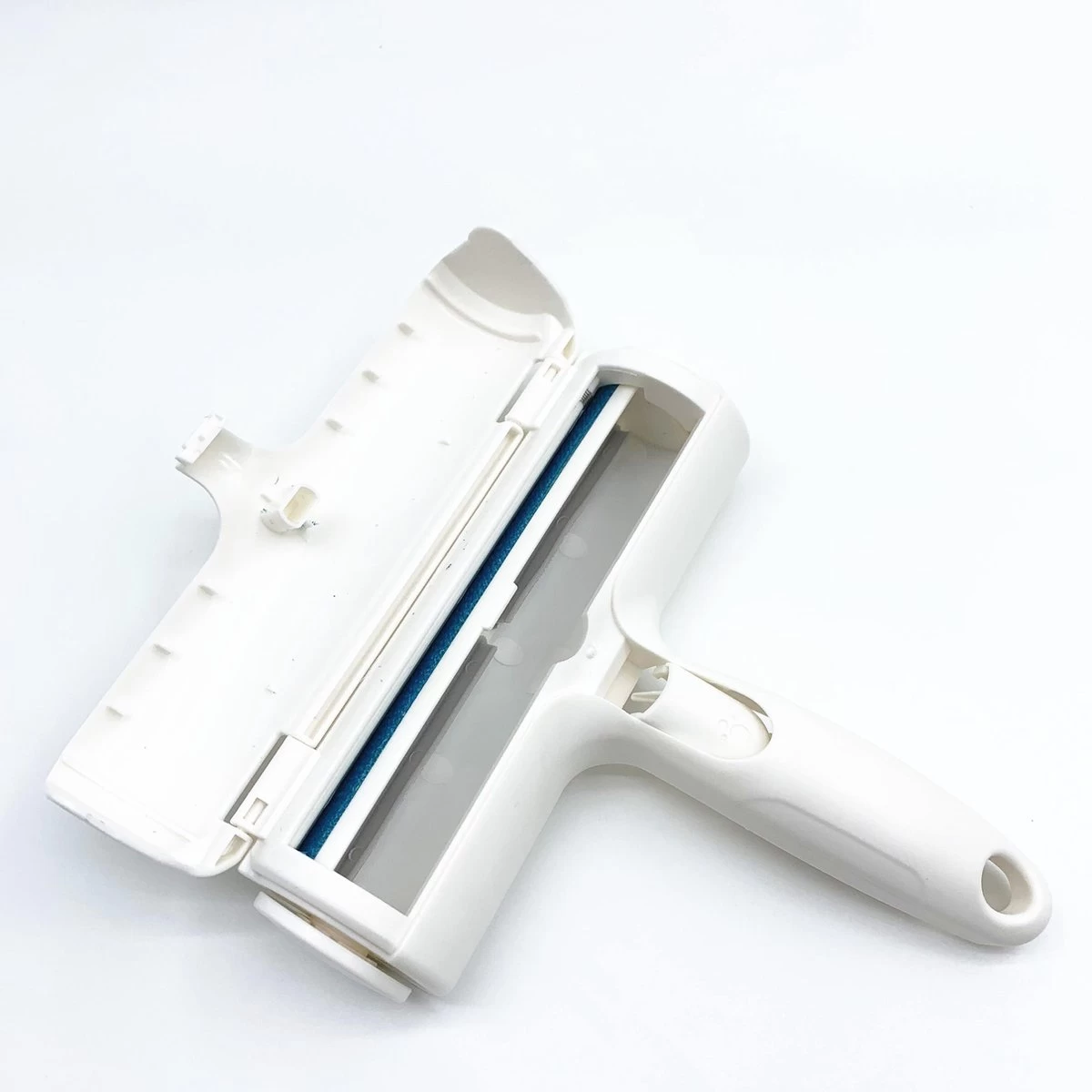 Merkloos Hoogwaardige Huisdierhaar Verwijderaar - Beste Oplossing Tegen Huisdierharen - Hondenhaar Verwijderaar - Kattenhaar Verwijderaar - Pluizenborstel - Haren Verwijderen - Ontharingsborstel - Haarvanger - Wit - Afbeelding 4