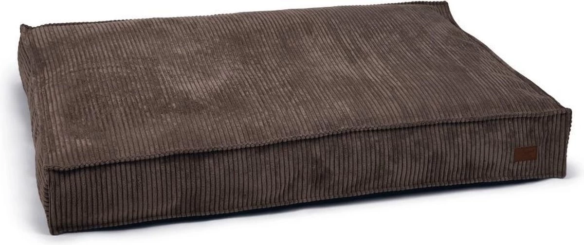 Designed By Lotte Hondenkussen Ribbed Bruin 120 X 80 Cm - Hond
