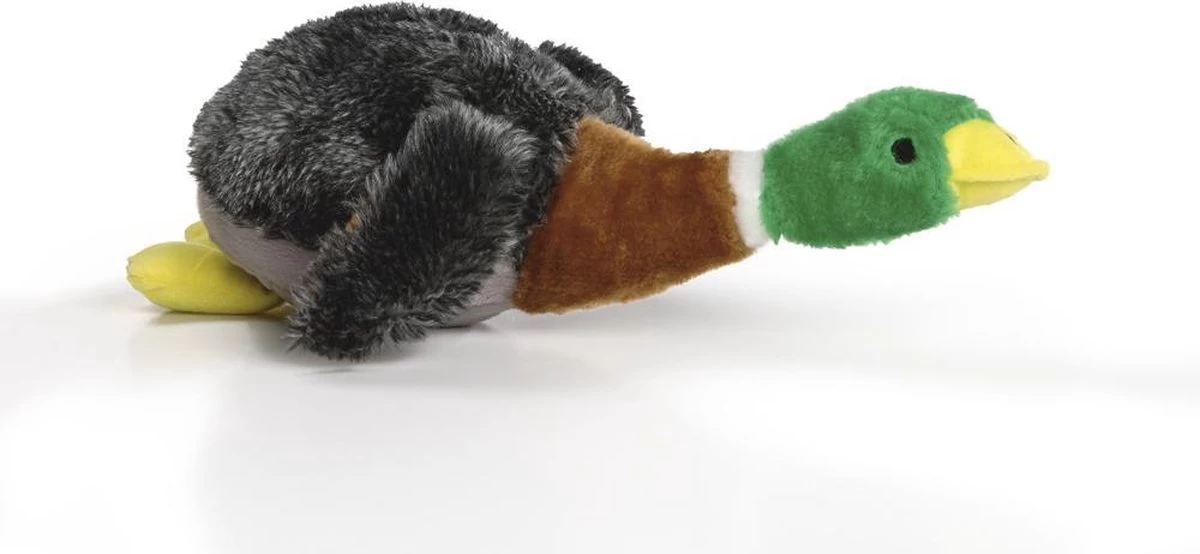 Beeztees Eend - Hondenspeelgoed - Pluche - 36x25,5x9 Cm - Afbeelding 2