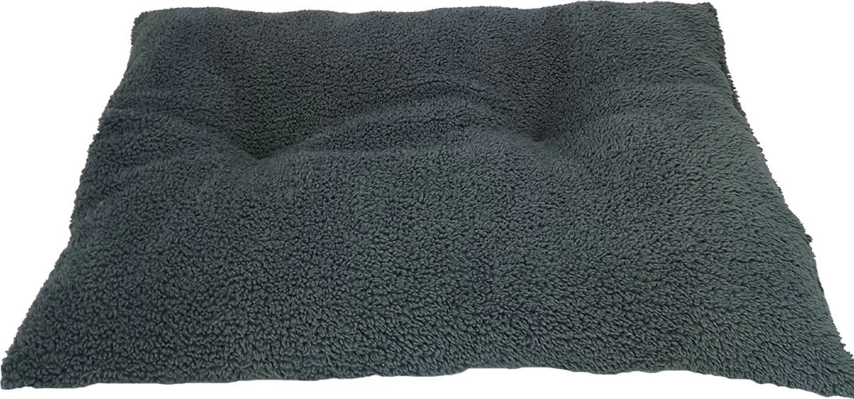 Pochon Pet - Hondenkussen - 70 X 50 Cm - Donkergrijs - Pluche - L - Afbeelding 6