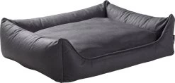 Ultra Orthopedische Sofa - Lederlook - Zwart - Maat L