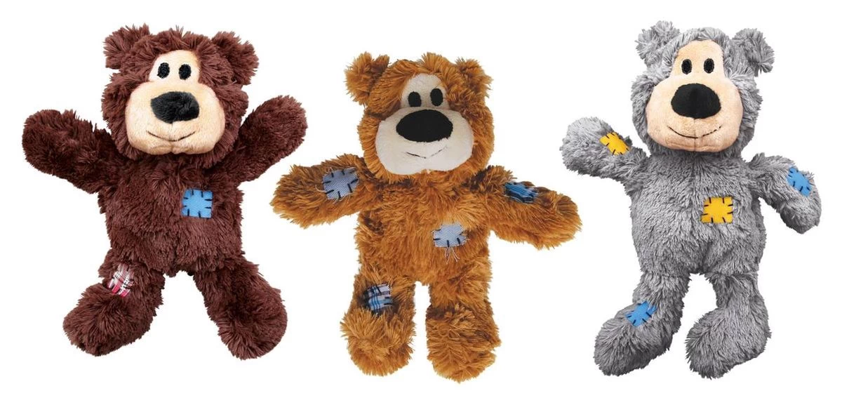 Kong Wild Knots Beer - Hondenspeelgoed - Assorti - M - 25 X 20 X 10 Cm - Afbeelding 12