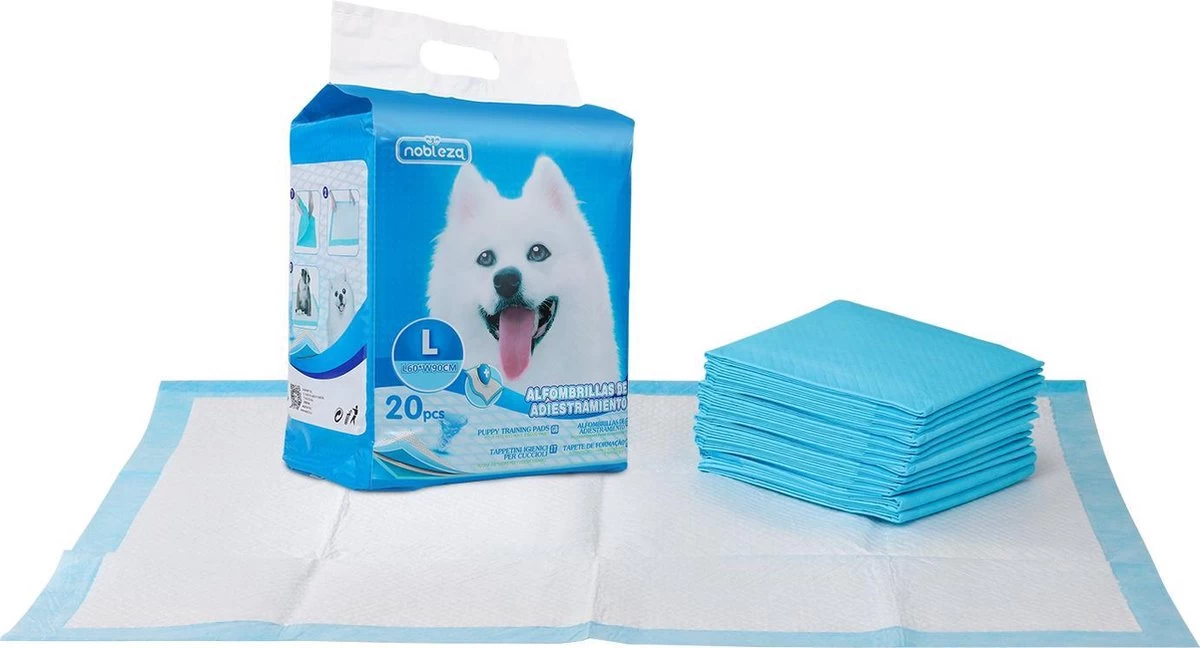 Nobleza 48LXE - Puppy Training Pads - 60 X 90 Cm - Zindelijkheidstraining - 120 Stuks - Afbeelding 8
