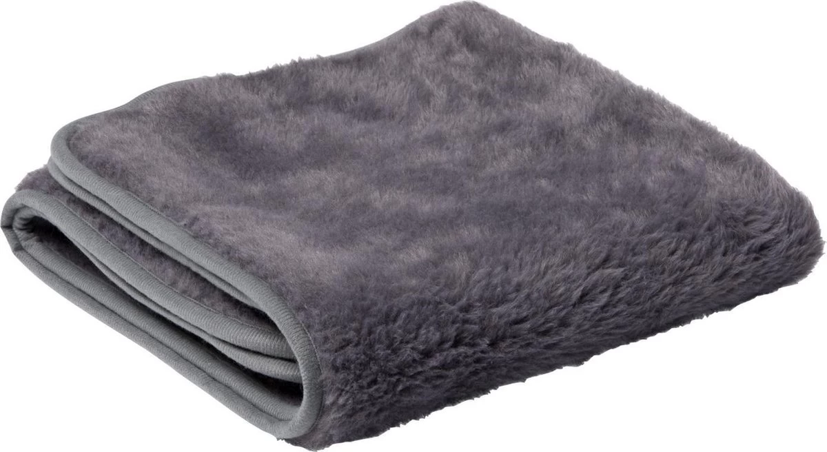 Adori Vetbed Basic - Dierendeken - Grijs - 75 X 46 Cm - Afbeelding 2