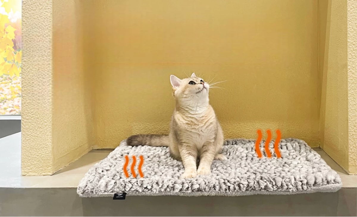 Merkloos Zelfverwarmende Dierendeken Zonder Stroom Thermo Deken Hond Kat Inclusief Adreslabel 70 X 47 Cm - Afbeelding 8