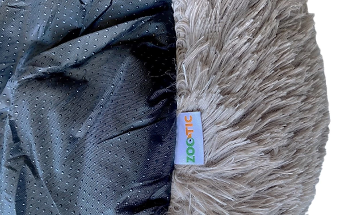 Zootic Fluffy Hondenkussen Hondenmand Hondenbed - Grijs 100 X 90 Cm - Afbeelding 6