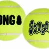 Kong Air Squacker Tennisbal - Hondenspeelgoed - Geel - M - Ø7,1 Cm