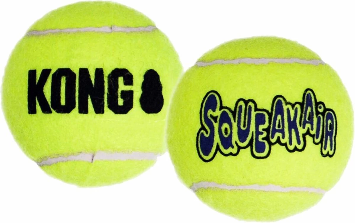 Kong Squeakair Ball - Hondenspeelgoed - 6 St - Afbeelding 6