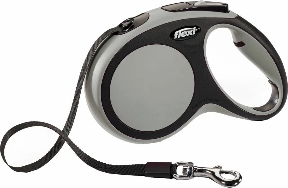 Flexi New Comfort Hondenriem - Grijs - L - 8 M
