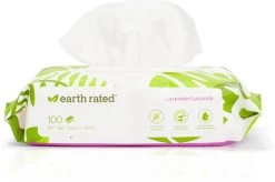 Earth Rated Dog Wipes Schoonmaakdoekjes Lavendel 100 Doekjes