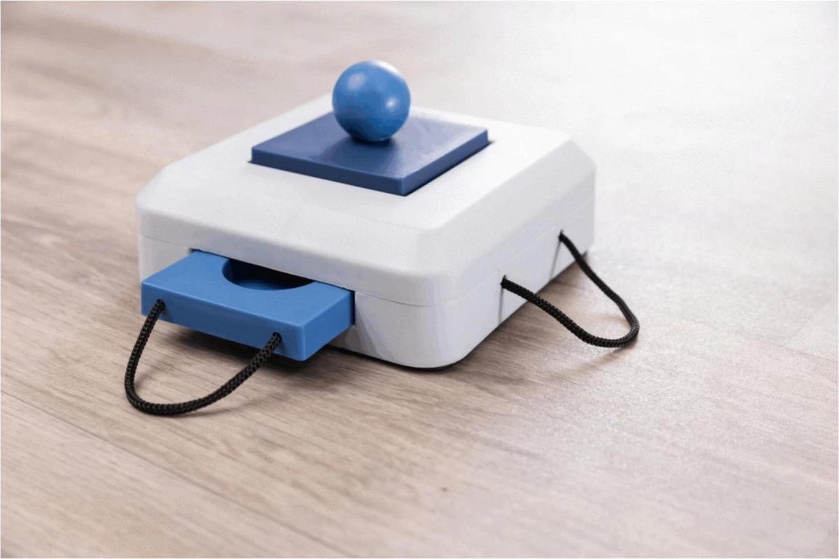 Trixie Dogtoy Dog Activity Strategy Game Gamble Box - Piepend Speelgoed - 15cm X 15cm X 9cm - Zwart/rood/oranje - Afbeelding 3