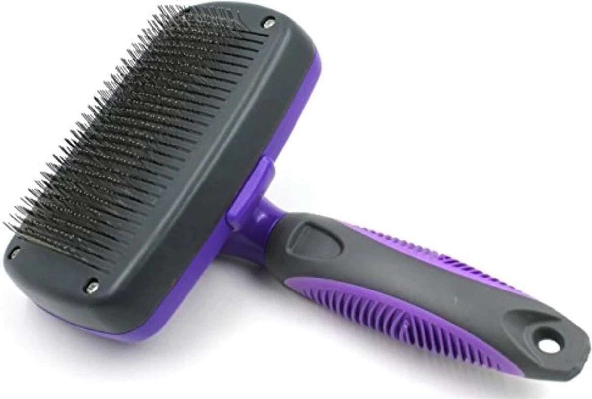 Buxibo Ondervacht Borstel Voor Hond En Kat - Kliksysteem Hondenborstel - Kattenkam - Hondenkam Voor Ondervacht - Klittenkam Voor Honden En Katten - Verwijderd Klitten - Afbeelding 10