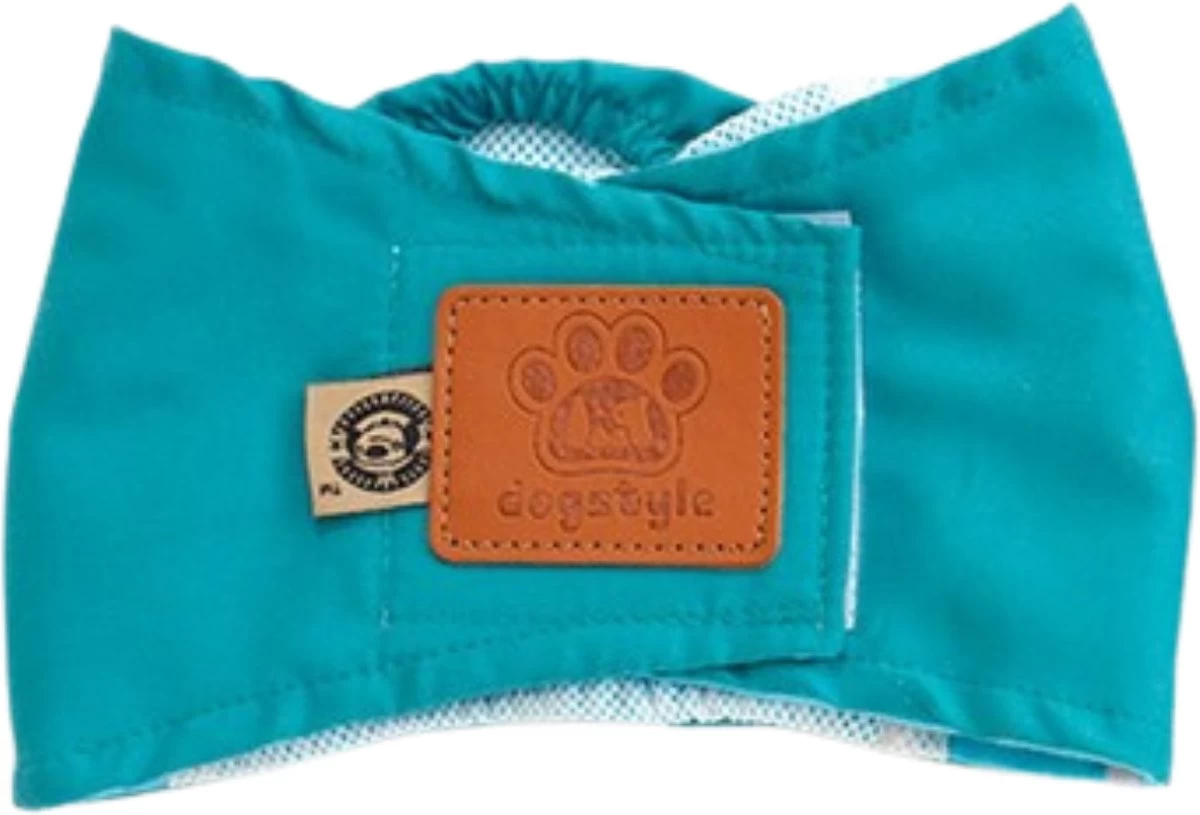 Merkloos Hondenluier Voor Kleine Hond - Luier Voor Reu - Buikband Maat S 27 Cm X 25 Cm - Afbeelding 2