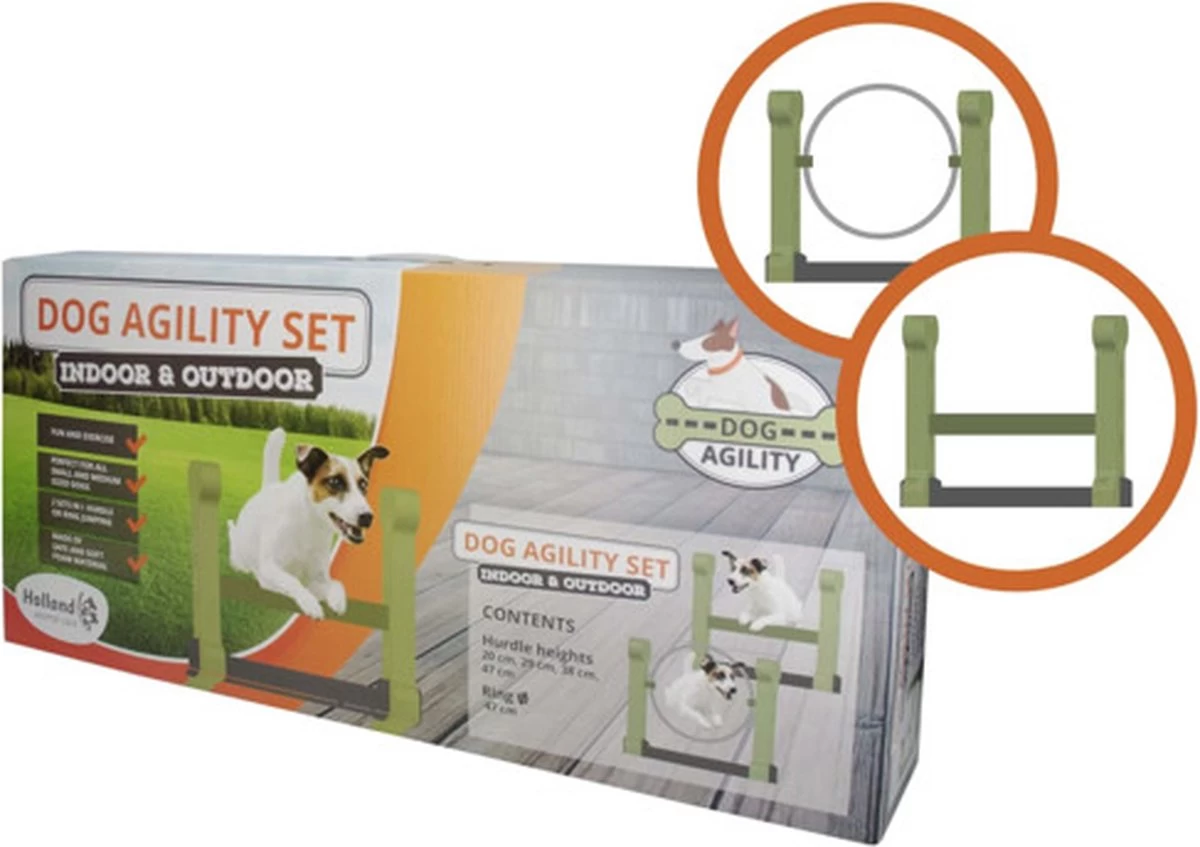 Dog Agility Set Indoor En Outdoor - Honden Trainingsset -