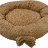 Pochon Pet - Donut - Bruin - Ronde Kattenmand - Rond Kattenkussen - Ronde Hondenmand - 50 X 50 X 12 Cm