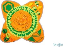 SNUFFIES® Snuffelmat Belle 60x50cm – Snuffelmat – Snuffelmatten - Honden Speelgoed - Honden Speelgoed Intelligentie - Snuffelmat Hond - Snuffelmatten – Hersenwerk – Honden Speeltjes – Puppy - Puppy Speelgoed - Honden Denkspelletjes