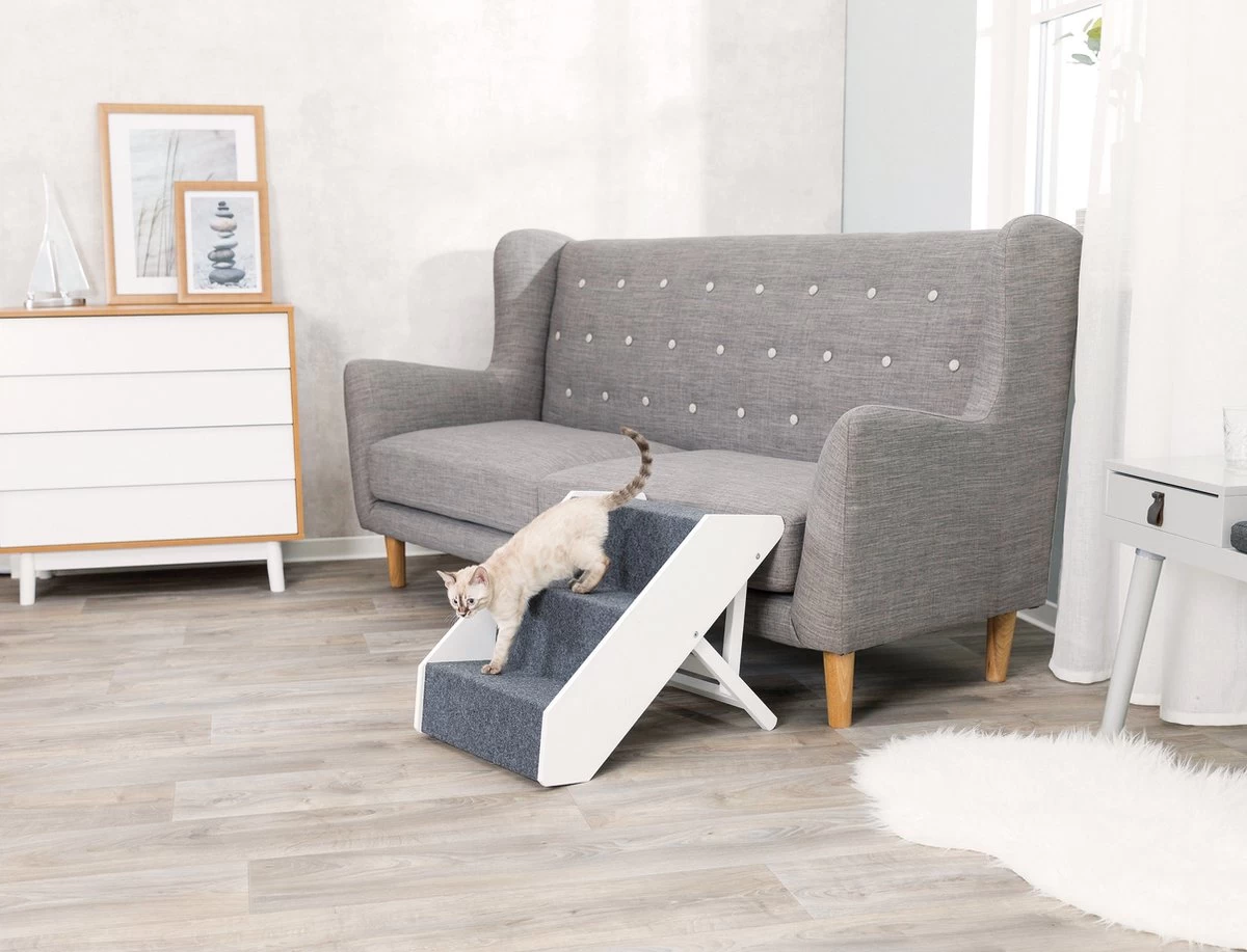 Trixie Trap In Hoogte Verstelbaar Wit - 40X67 CM - Afbeelding 5