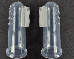 Merkloos Vinger Tandenborstel – 2 X