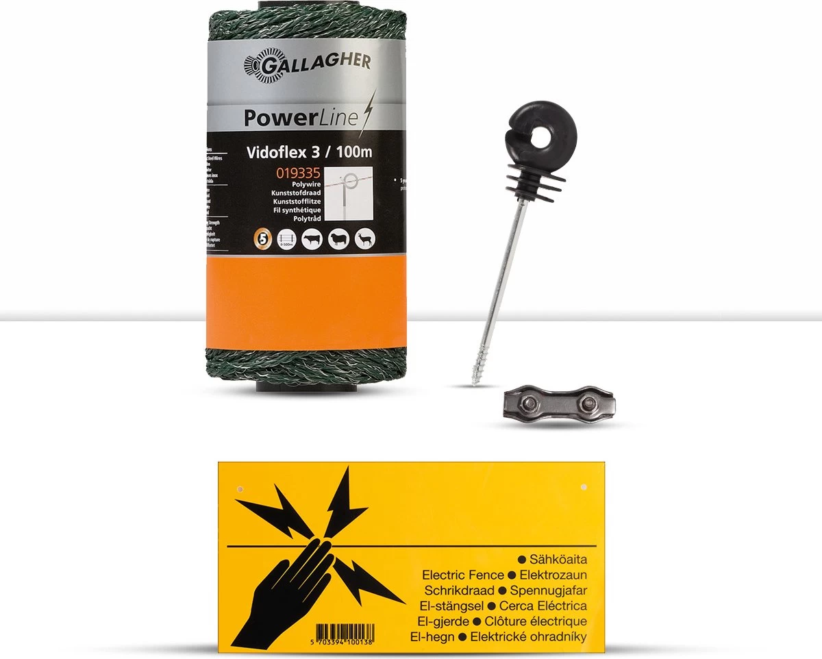 Katten Schrikdraad Set Voor Op De Schutting - Afbeelding 7