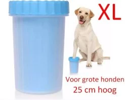 Merkloos Hondenpoot Reiniger - Hondenborstel - Borstel Hond / Kat - Hondenpoten Reiniger - Huisdier Poot Wassen - Borstel - Hondenverzorging - Verzorging Hond - Honden Wassen - Schoonmaak Borstel - Kattenborstel