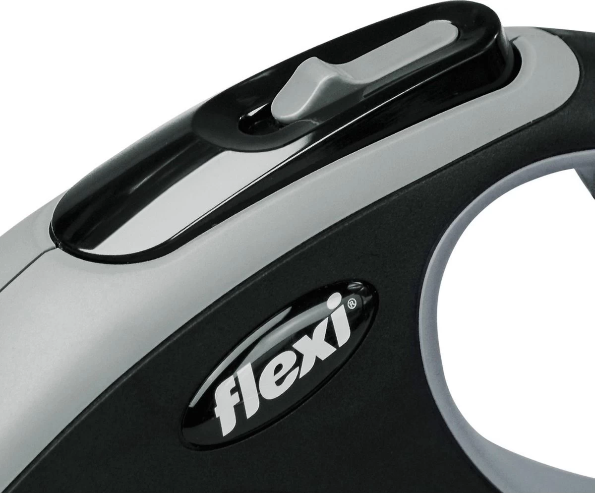 Flexi New Comfort - Hondenriem - Koord - Grijs - M - 8M - Afbeelding 2