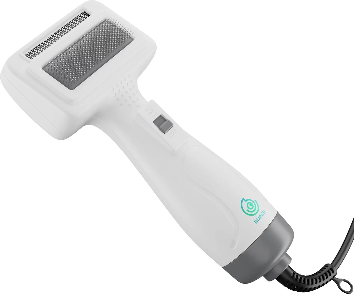 BURCH PetCare Ace - Waterblazer Voor Honden - Handzame Hondenföhn - RVS Borstel - 500W