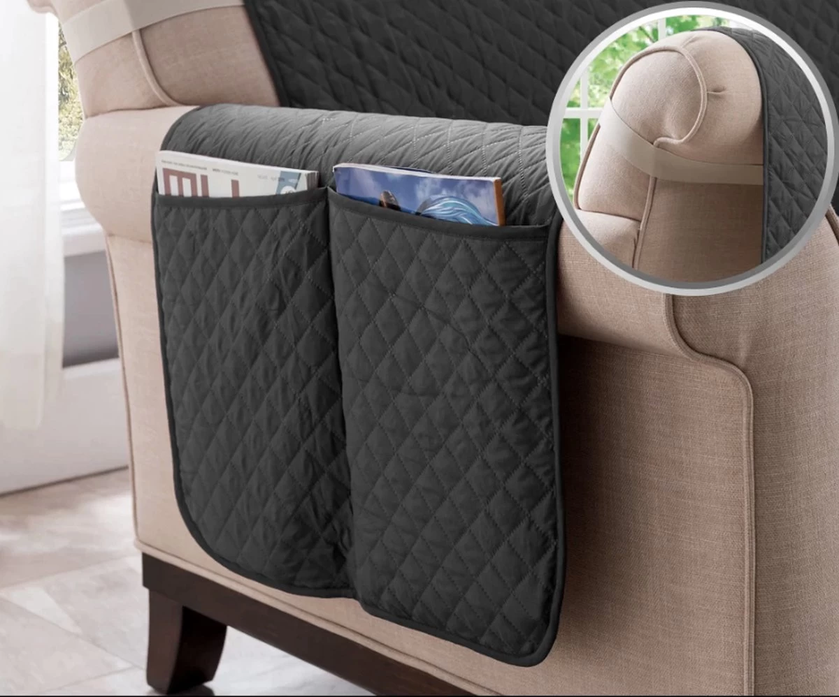 Merkloos Hondendeken Bank - Hondenkleed - Huisdieren Kleed - Hondenmand Bank - Waterdicht - Anti-Slip - Bankbeschermer - Hondenbed - Hondendeken - Uitwasbaar - Afbeelding 3